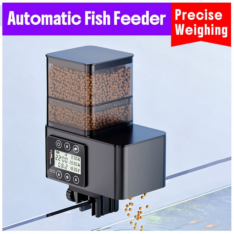 Aquarium Fish Feeder Automatic - Inteligentny, precyzyjny podajnik karmy dla ryb