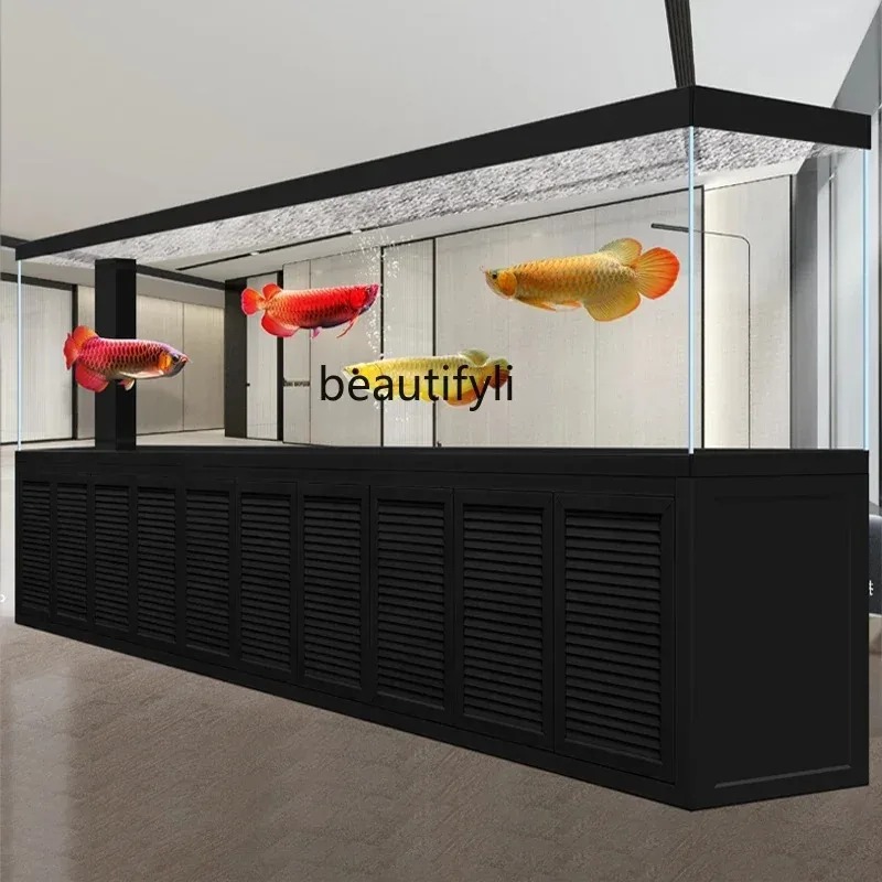 Aquarium Fish Live - Nowy, bardzo duży, biurowy akwarium z