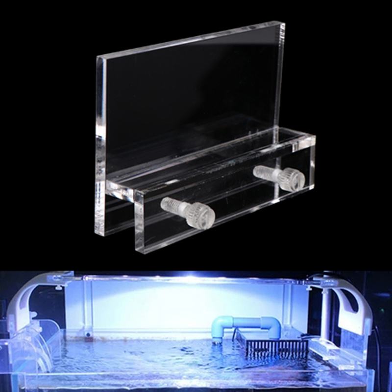 Aquarium Fish Elevator - 1 szt. Akrylowe przezroczyste akwarium przezroczyste
