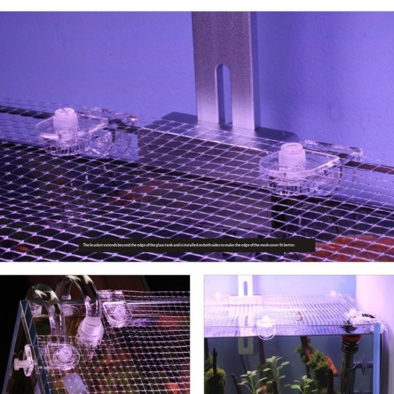 Aquarium Fish Escape - 1 szt. Siatka zabezpieczająca przed ucieczką