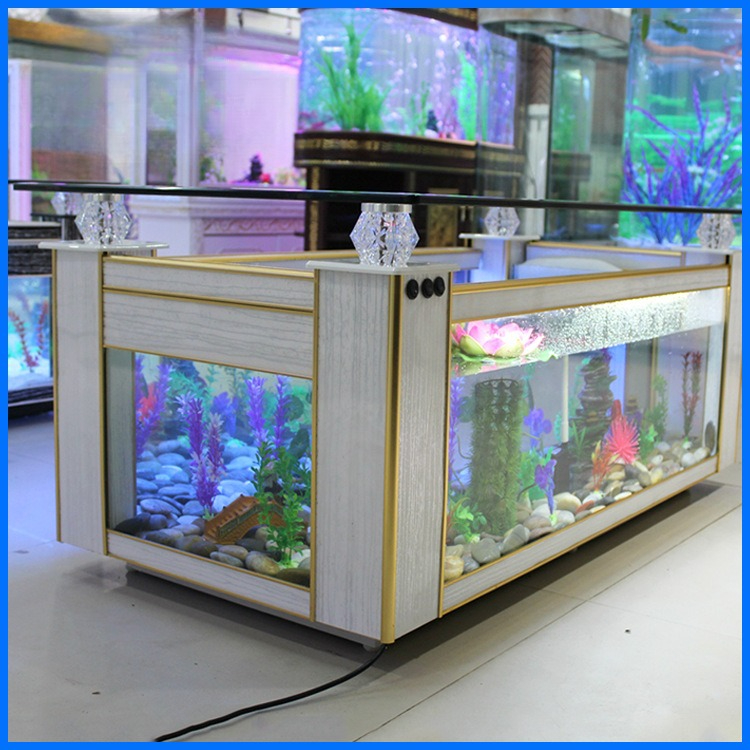 Aquarium Fish Live - Sofa, stolik kawowy, ekologiczny akwarium, akwarium,