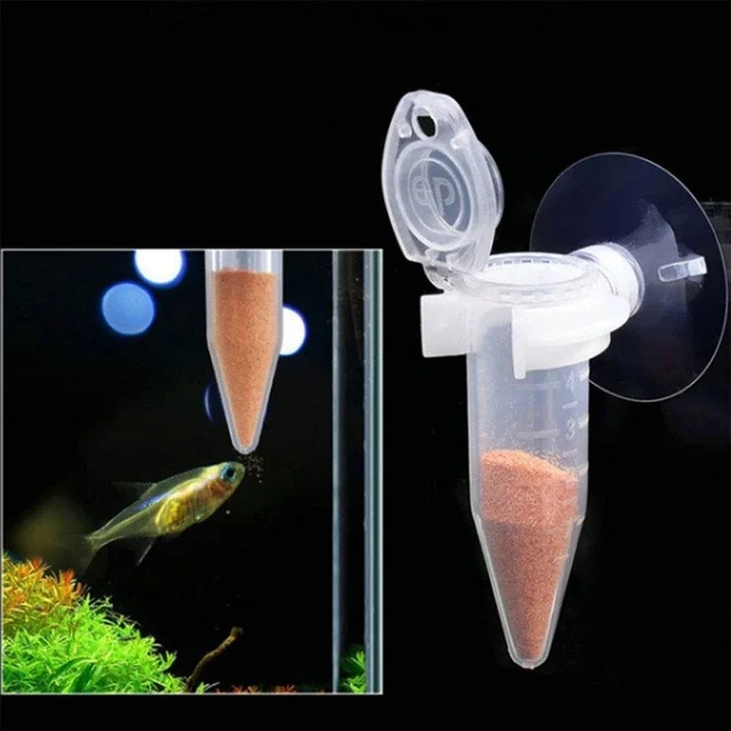 Aquarium Fish Feeder Automatic - Automatyczny podajnik karmy dla ryb, stożek