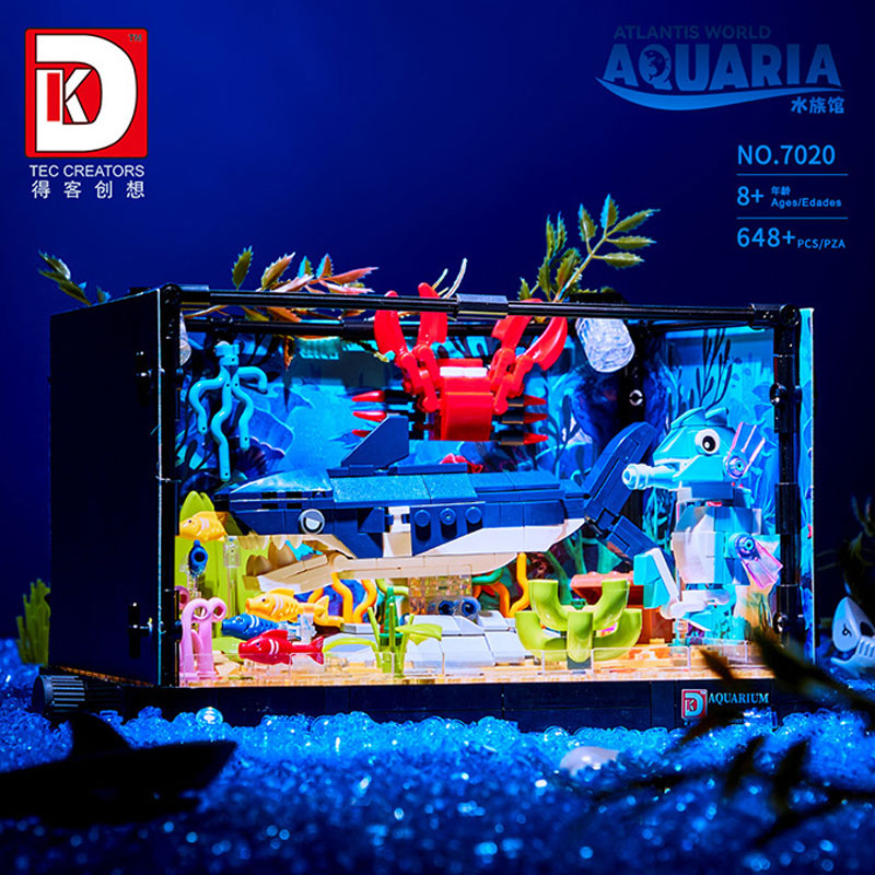 648 ELEMENTÓW Klocki Konstrukc – Aquarium Fish Of The World recenzja i cena