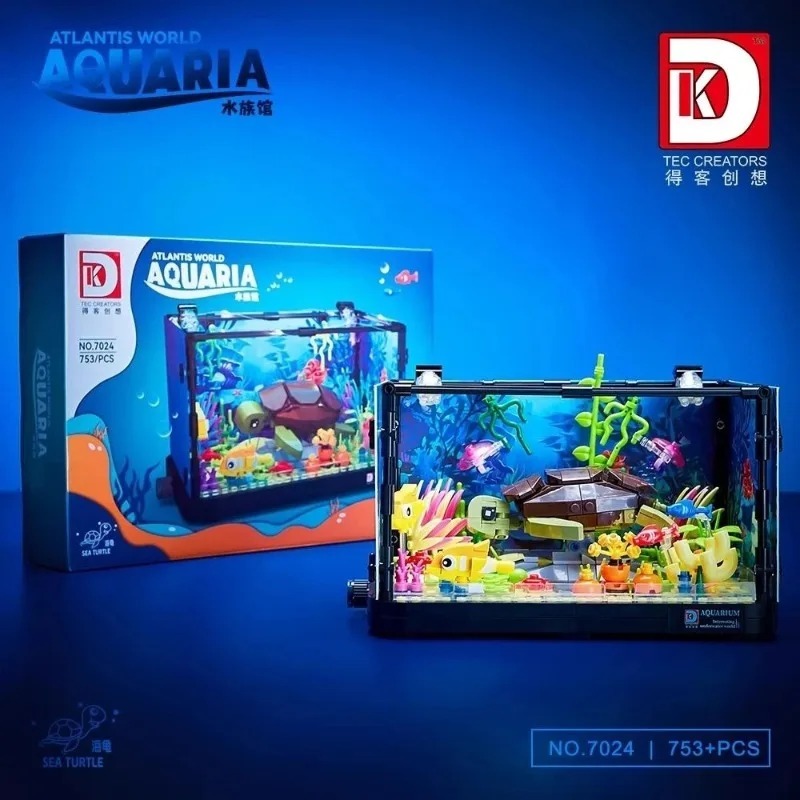 3-częściowy zestaw klocków do  – Aquarium Fish Of The World recenzja i cena