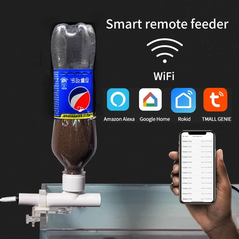 Podajnik do akwarium Pilot do  – Aquarium Fish Feeder Automatic recenzja i cena