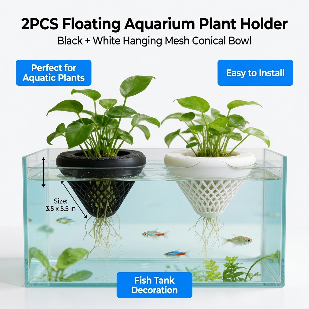 2 szt. Pływające koszyczki na  – Aquarium Fish Escape recenzja i cena