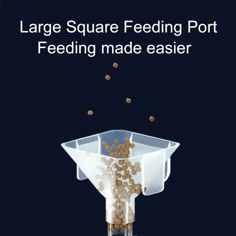 Akrylowy podajnik do akwarium  – Aquarium Fish Feeder Automatic recenzja i cena