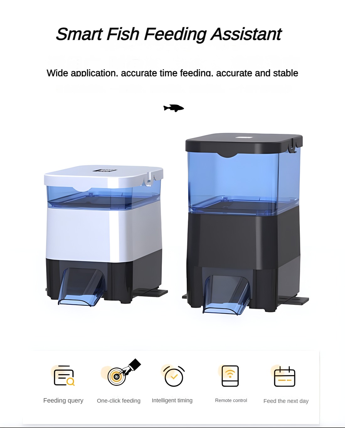 Automatyczny karmnik solarny E – Aquarium Fish Feeder Automatic recenzja i cena