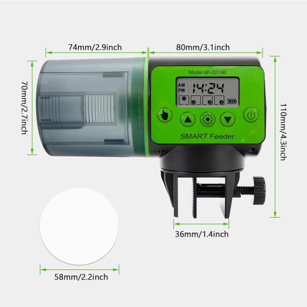 Automatyczny podajnik akwarium – Aquarium Fish Feeder Automatic recenzja i cena