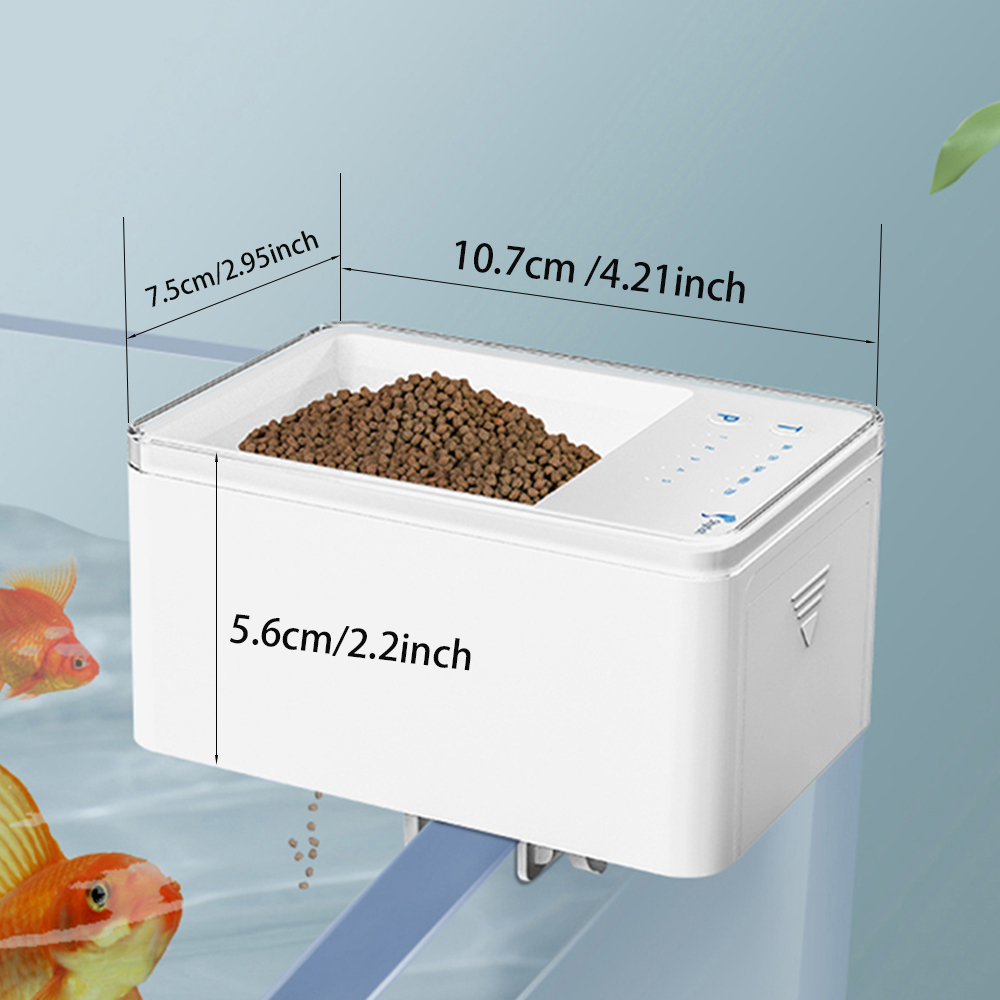 100ML Karmnik dla ryb o dużej  – Aquarium Fish Feeder Automatic recenzja i cena