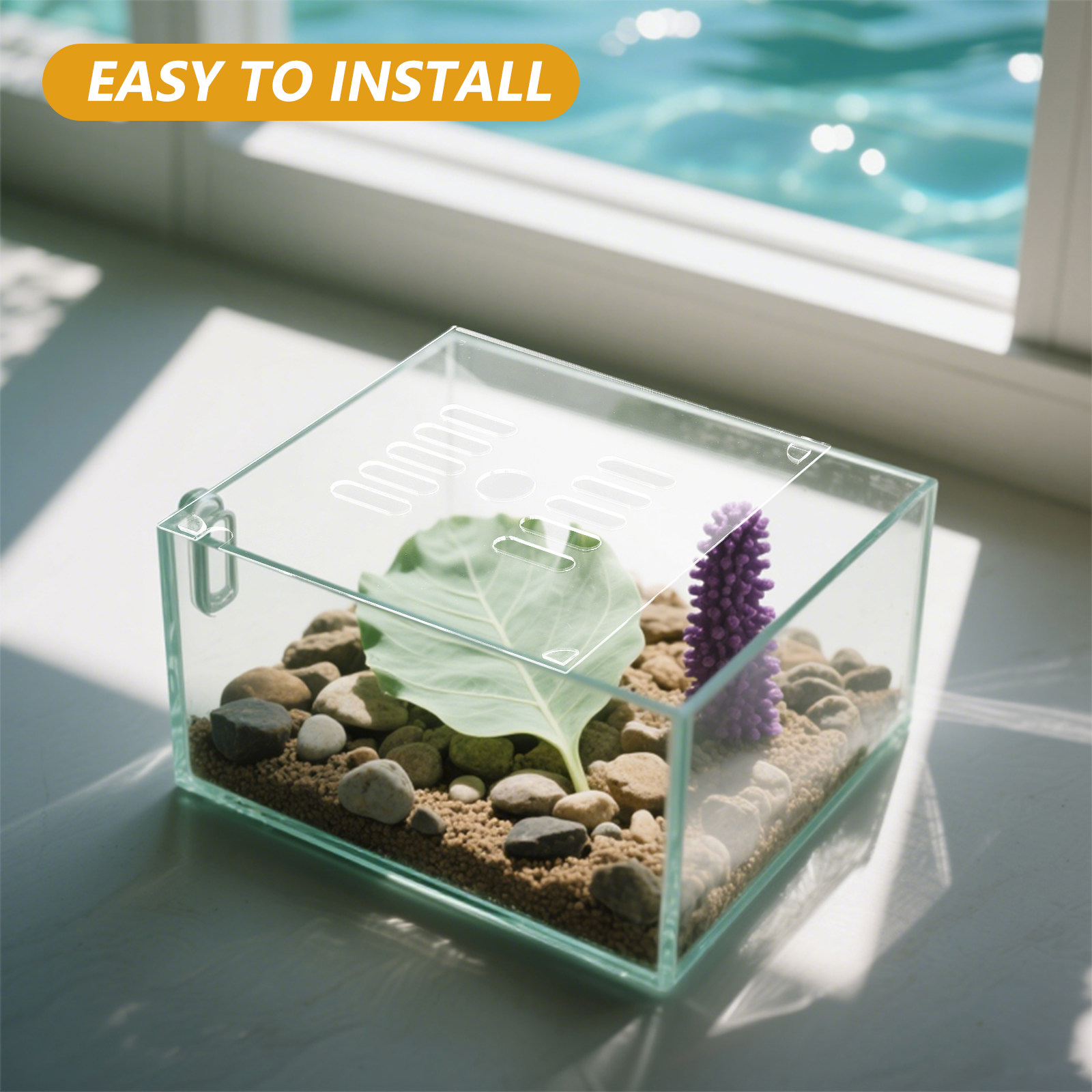 2 szt. Pokrywa do akwarium z a – Aquarium Fish Escape recenzja i cena
