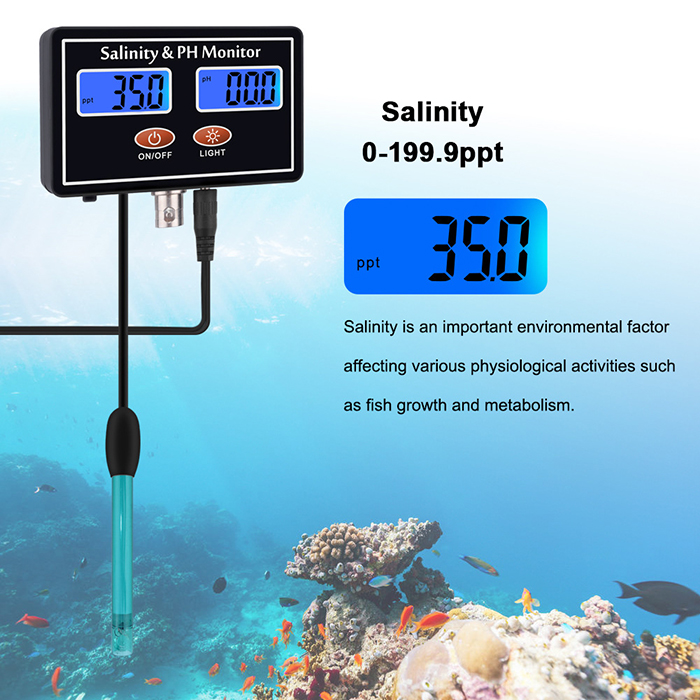 Monitor pH i zasolenia online  – Aquarium Fish In Online recenzja i cena