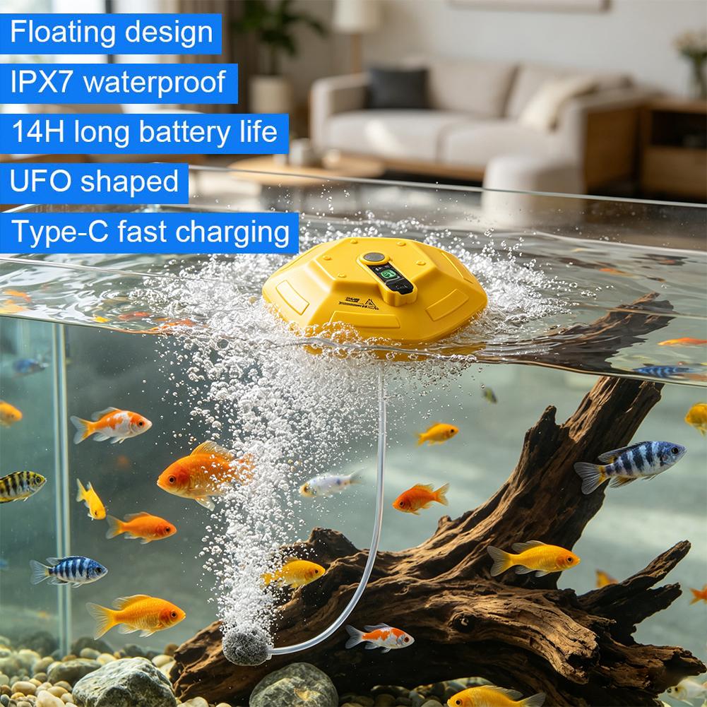 Przenośna Pływająca Pompa Tlen – Aquarium Fish Escape recenzja i cena