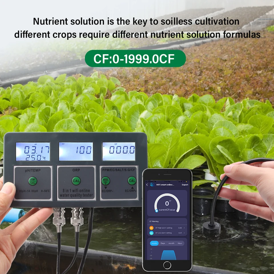 Cyfrowy miernik WiFi PH ORP TD – Aquarium Fish In Online recenzja i cena