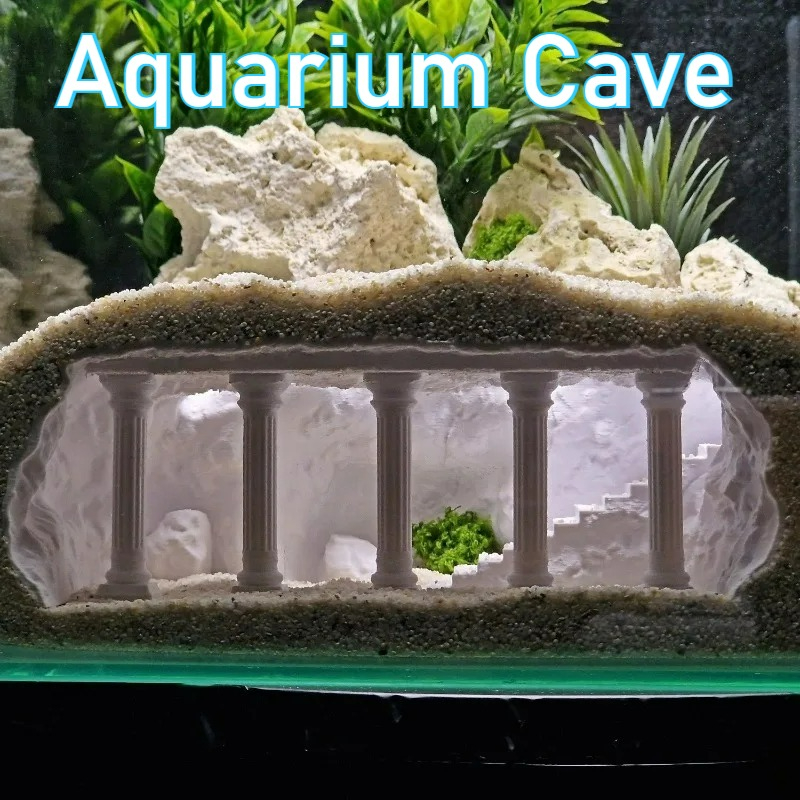 Drukowana w 3D jaskinia do akw – Aquarium Fish Elevator recenzja i cena