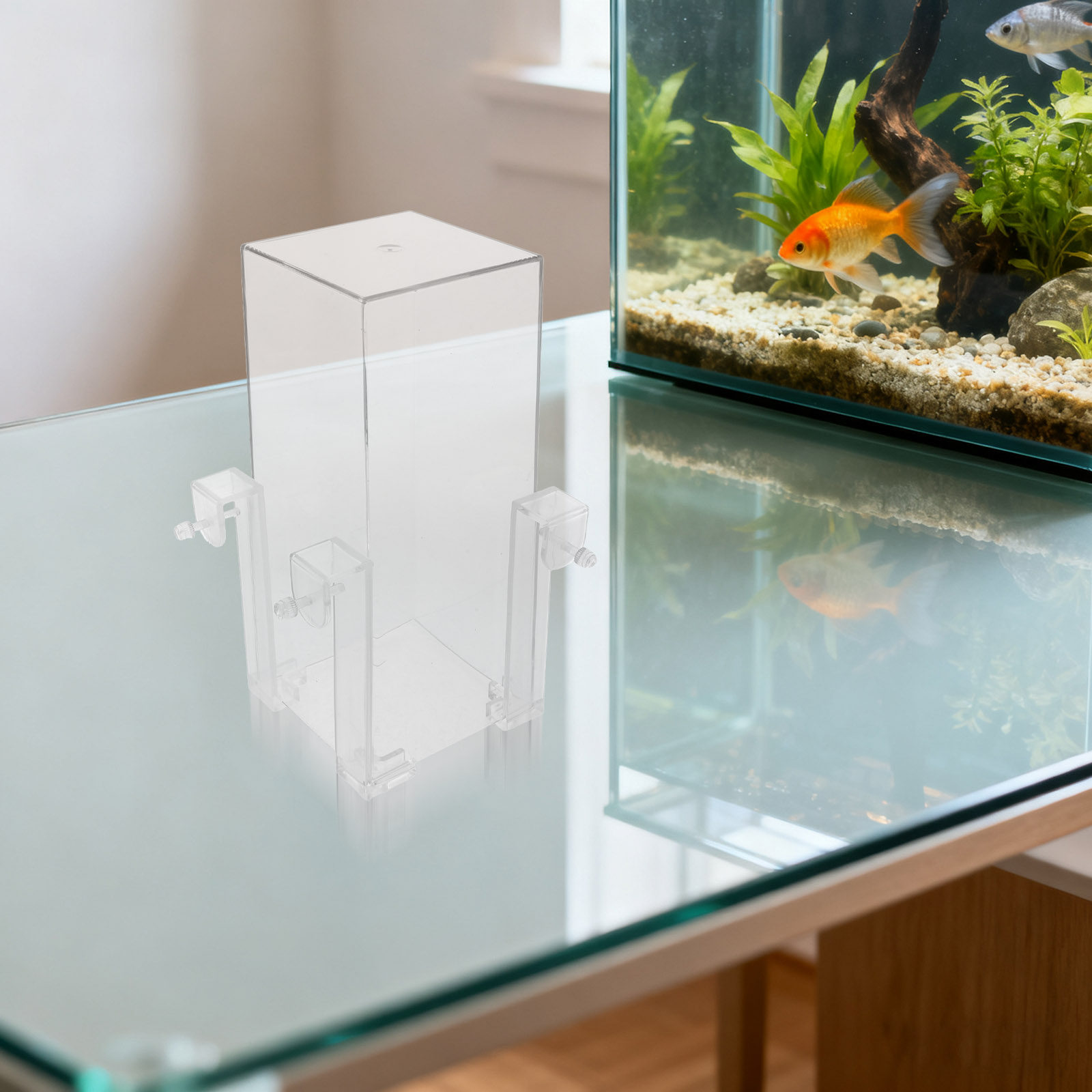 Zawieszony akwarium z akcesori – Aquarium Fish Elevator recenzja i cena