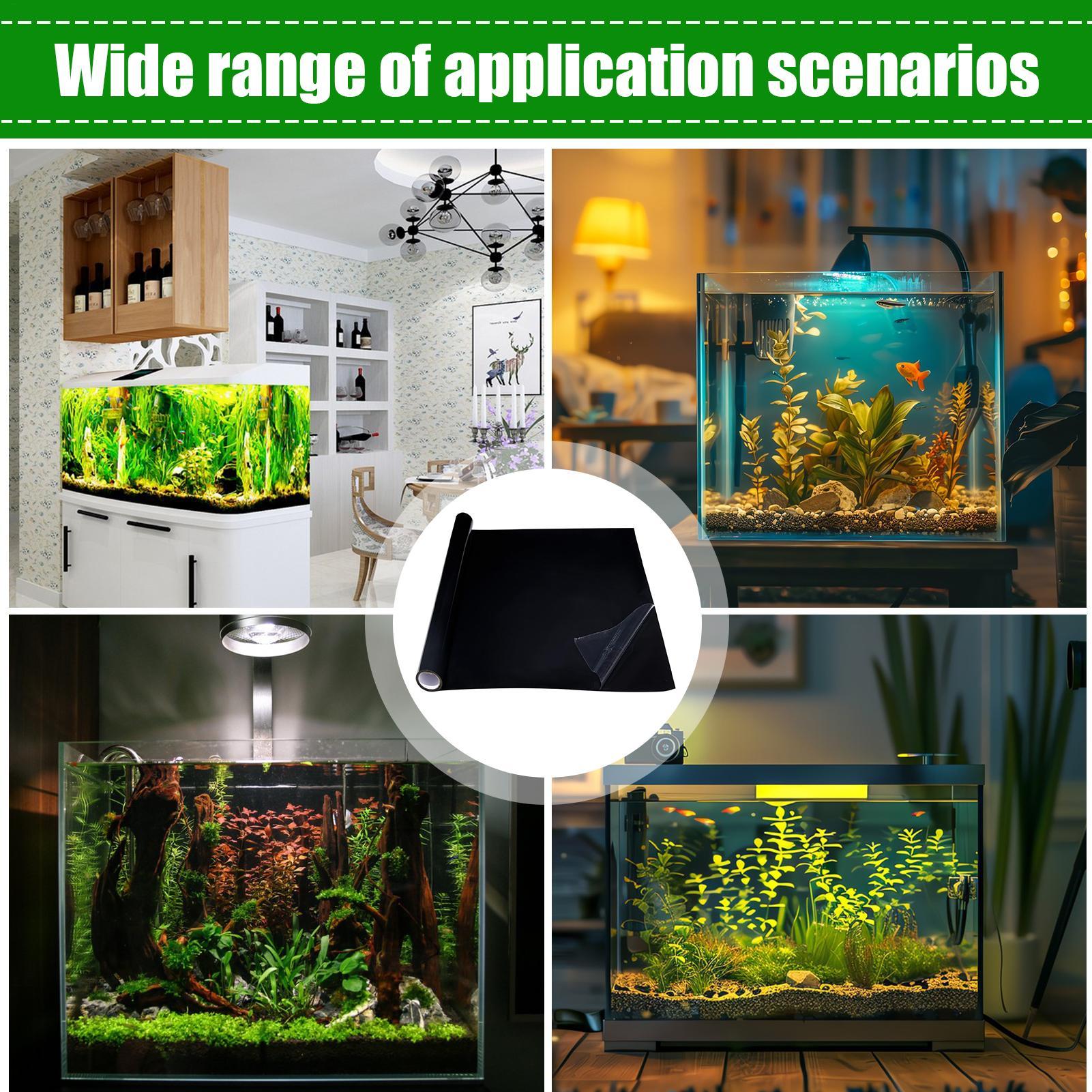 Tło do akwarium, naklejane, cz – Aquarium Fish Elevator recenzja i cena