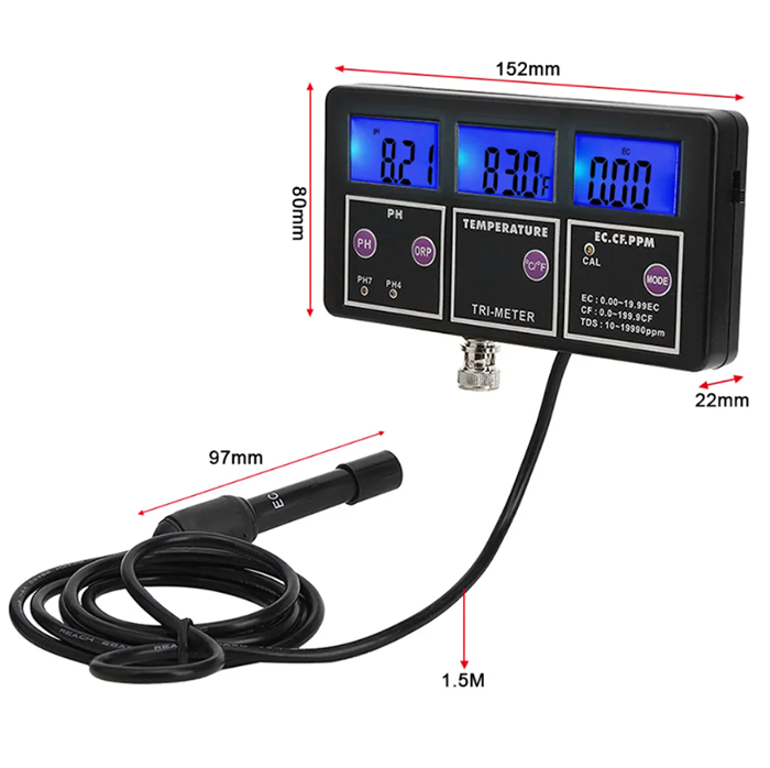 Nowy miernik 5 w 1 PH/ORP/TDS/ – Aquarium Fish In Online recenzja i cena