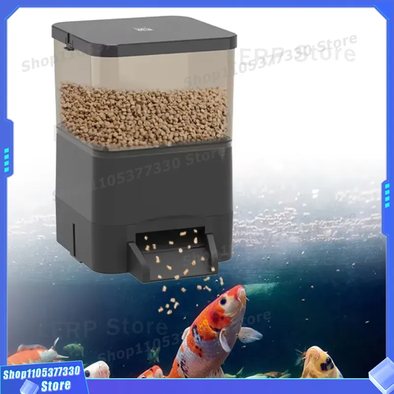 Automatyczny karmnik dla ryb E – Aquarium Fish Feeder Automatic recenzja i cena