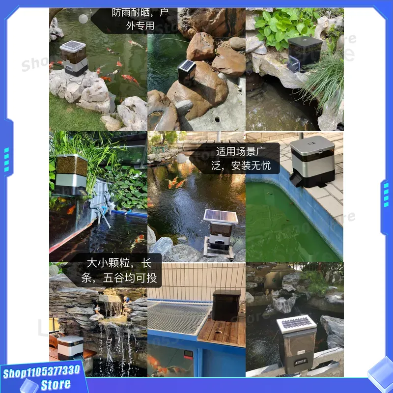 Automatyczny karmnik dla ryb E – Aquarium Fish Feeder Automatic recenzja i cena