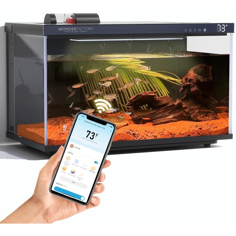 Inteligentne akwarium, szklany – Aquarium Fish Feeder Automatic recenzja i cena